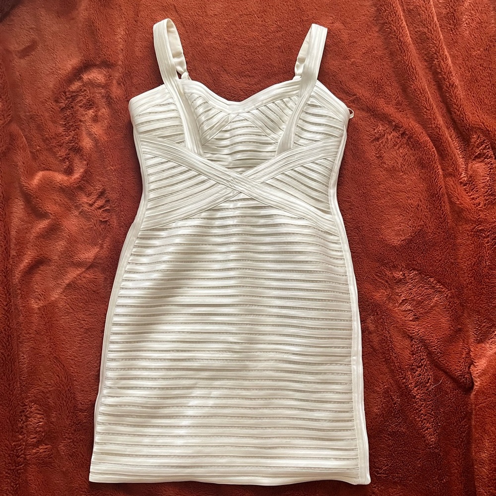 BCBG MaxAzria bondage dress